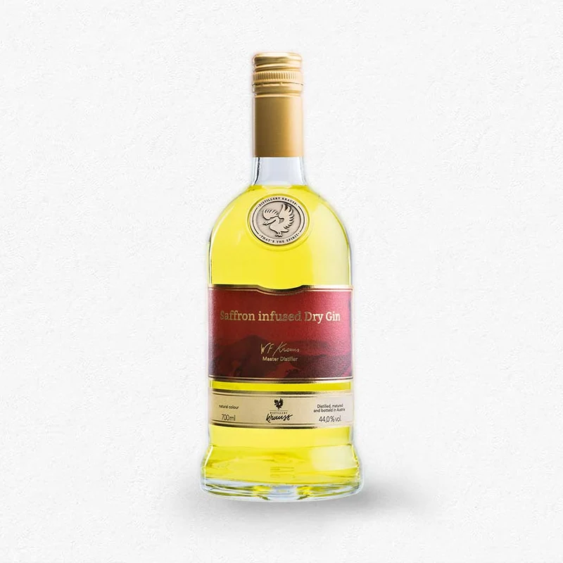 Krauss Saffron Infused Dry Gin 44% 0,7L