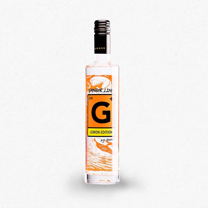 G+ Danger Line Lemon Edition Gin 44% 0,5L