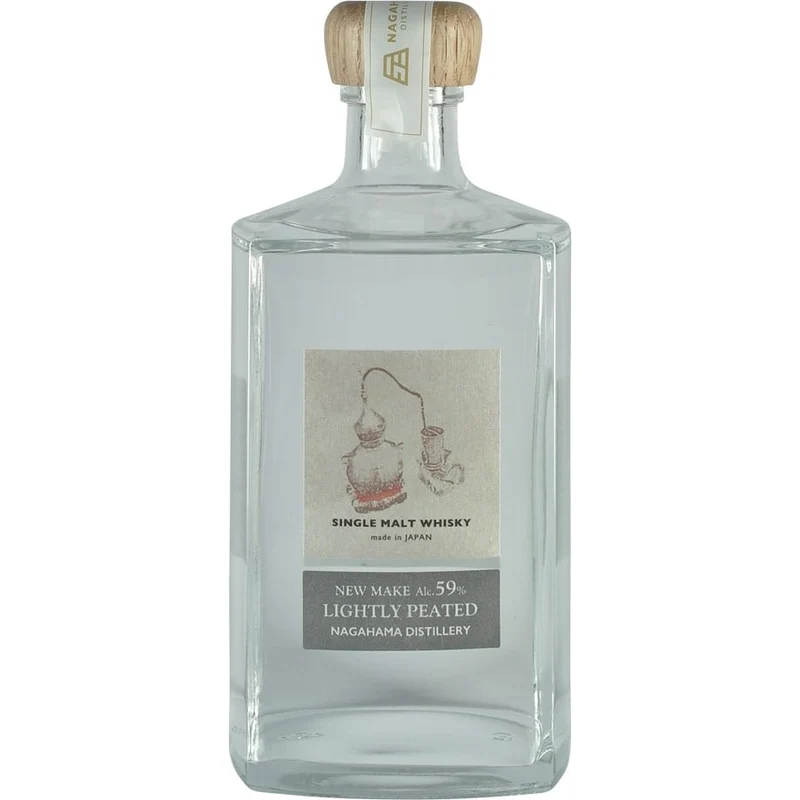 Nagahama New Make Whisky lightly Peated
