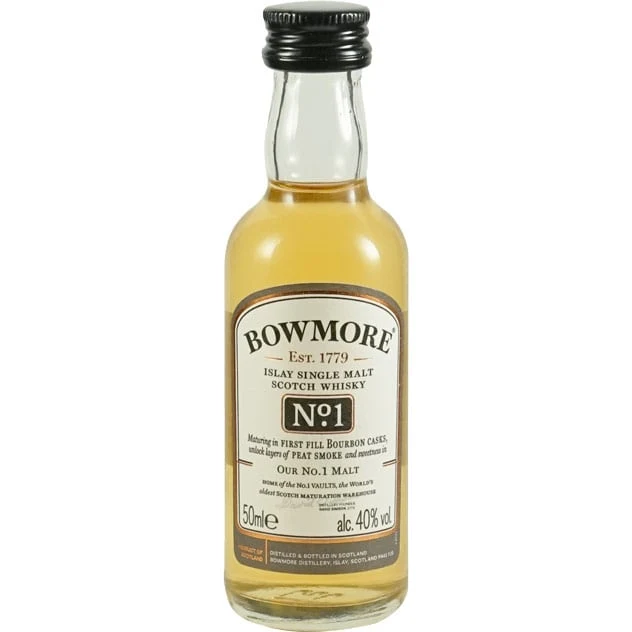 Bowmore Scotch Single Malt No.1 50 ml Miniatur (B-Ware)