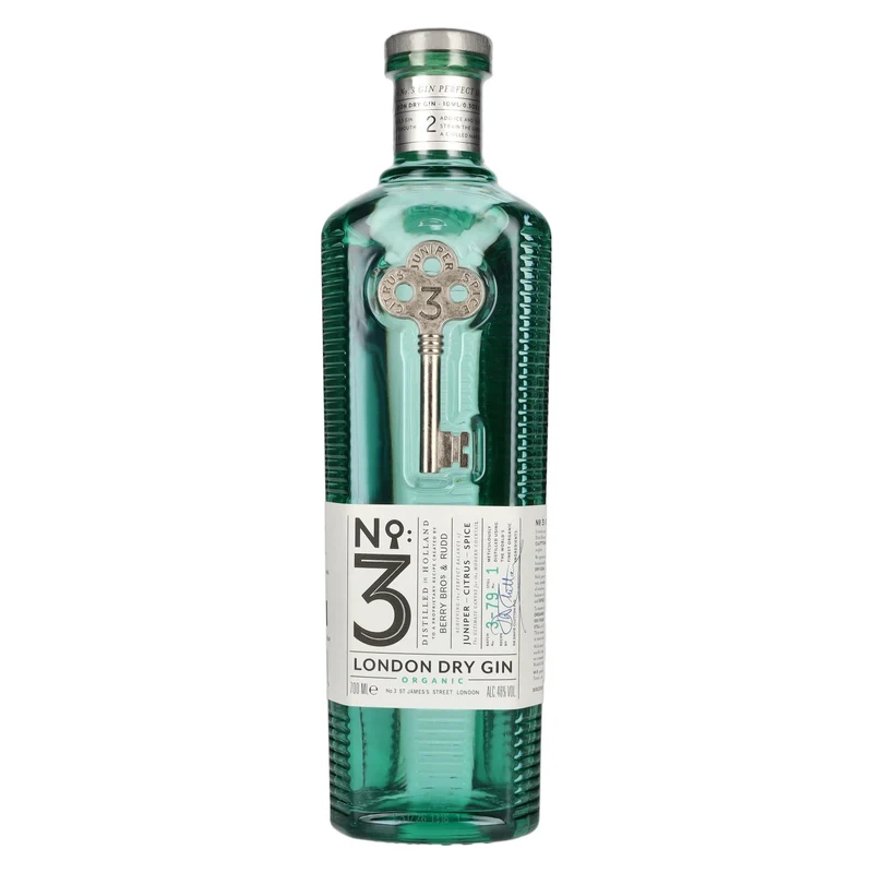 No. 3 London Dry Gin Organic 46% Vol. 0,7l