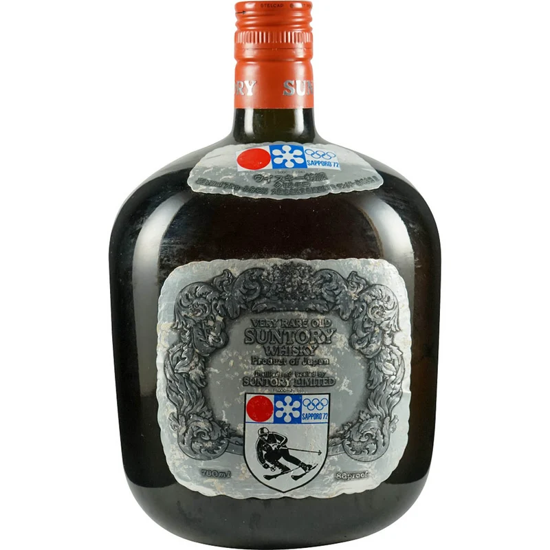 Suntory Old Whisky Olympische Winterspiele Sapporo 72 Flasche
