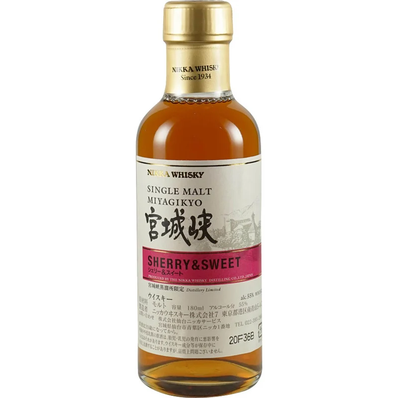 Nikka Miyagikyo Sherry & Sweet Single Malt 180ml