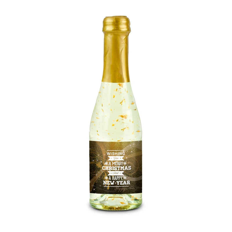 Du bist Gold wert - Frohe Weihnachten – Getränke-Geschenkset