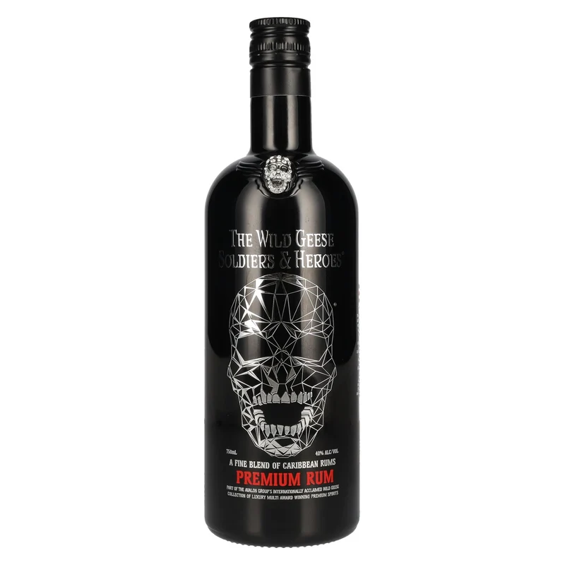 The Wild Geese Soldiers & Heroes Premium Rum 40% Vol. 0,7l