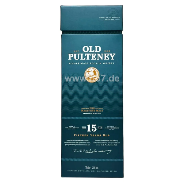 Old Pulteney 15 Jahre 0,7l