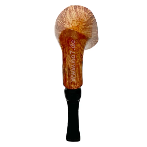 Pfeife Crown Collector braun glatt halfbent Borke oben 52 ++Unikat++