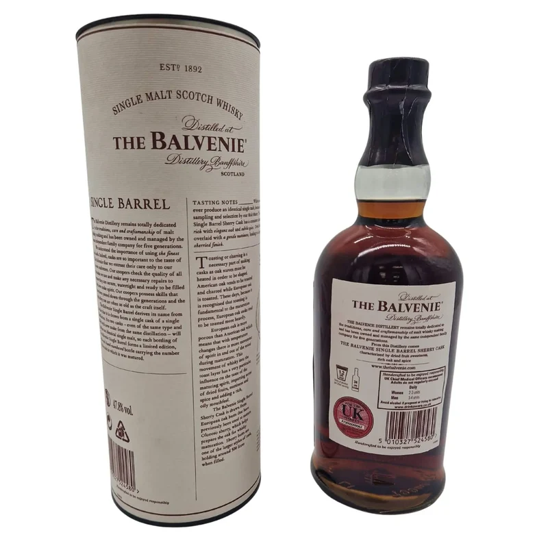 Balvenie 15 Years Sherry Cask Single Malt Whisky