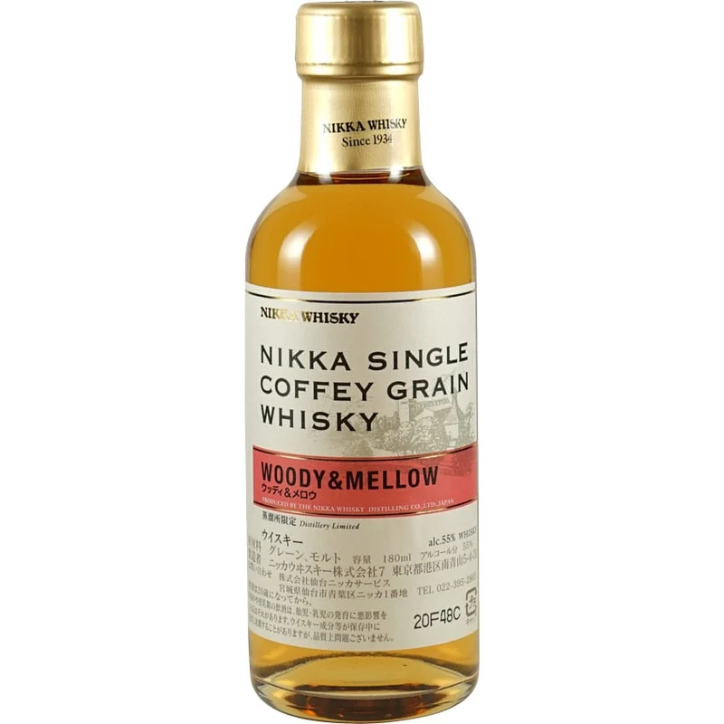 Nikka Miyagikyo Coffey Grain Woody & Mellow Single Grain 180ml