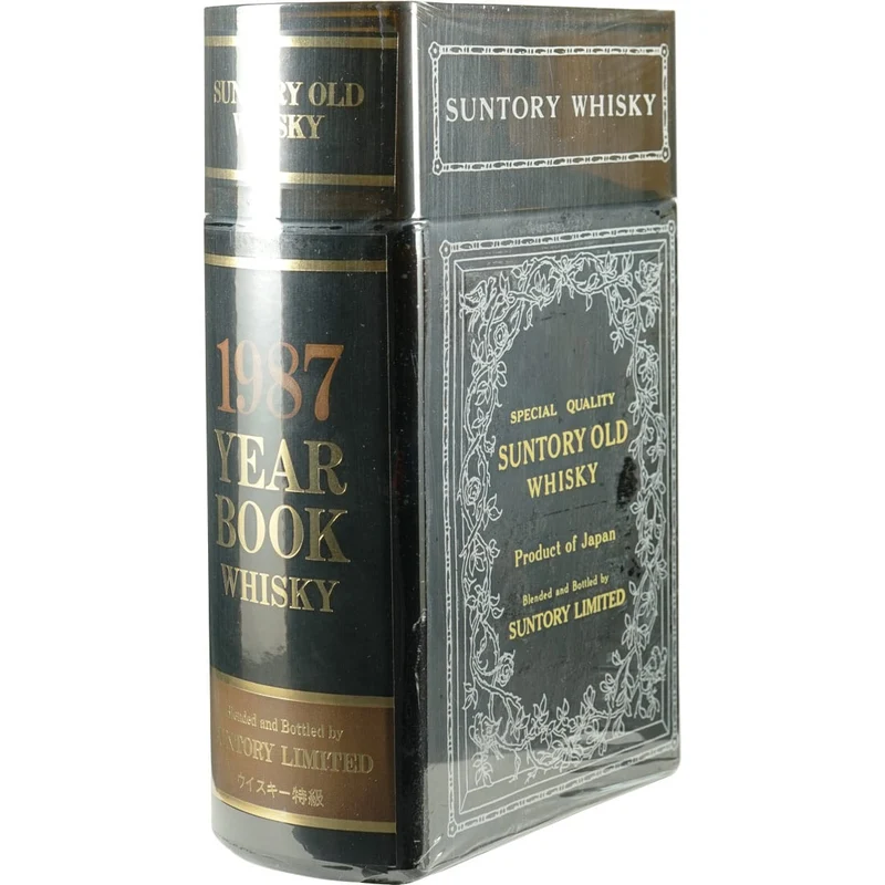 Suntory OLD Whisky Book 1987 Buchflasche