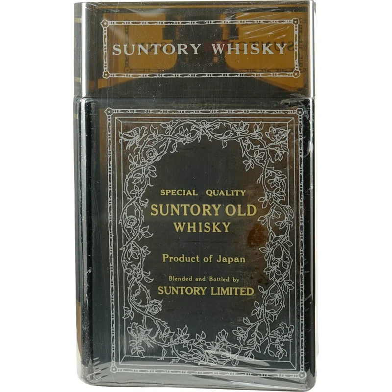 Suntory OLD Whisky Book 1987 Buchflasche