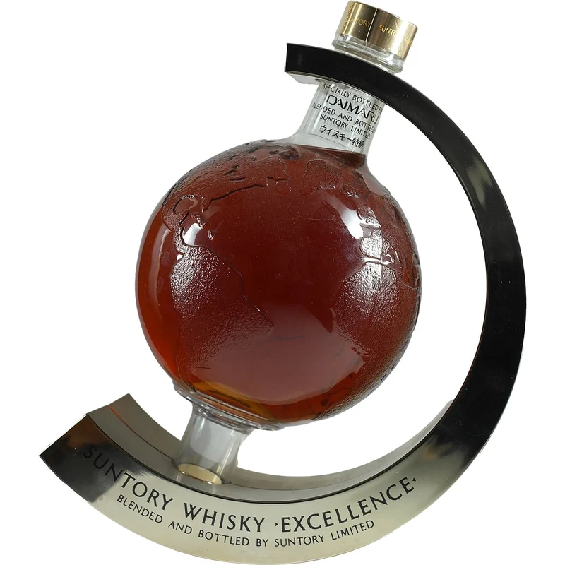 Suntory Excellence Whisky Daimaru Weltkugel / Globe