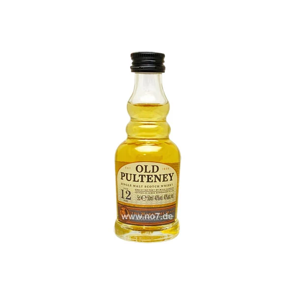 Old Pulteney 12 Jahre MINIATUR 0,05l