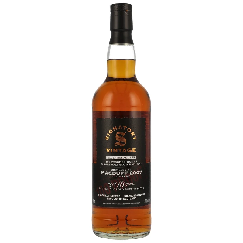 Macduff | 100 Proof Edition #3 | Signatory Vintage | 2007/2024 | 16 Jahre | 57,1%