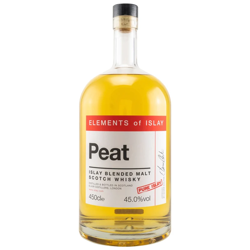 Elixir Distillers | Elements of Islay | Peat Pure Islay | Blended Malt Scotch Whisky | 4,5l | 45%