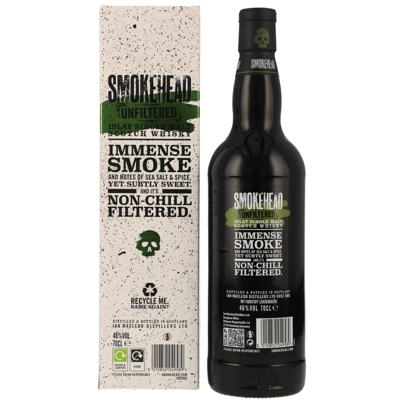 Smokehead Unfiltered Islay Single Malt 46% 0,7l