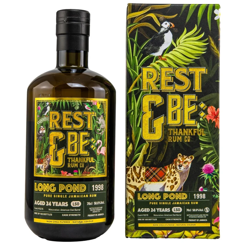 Long Pond 24 Jahre LSO Single Cask #10276 58,6% 0,7l