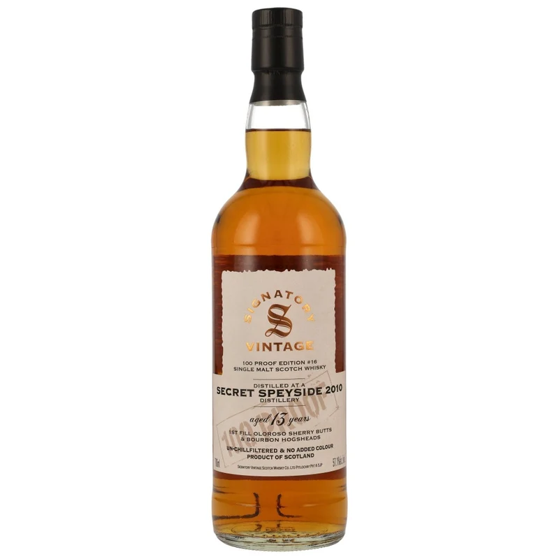 Secret Speyside 13 Jahre 100 Proof Collection #16 SV 57,1%
