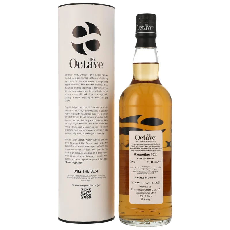 DUNCAN TAYLOR - Glenrothes 2013/2023 10 Jahre Cask #4941144 - 55,4% Vol.