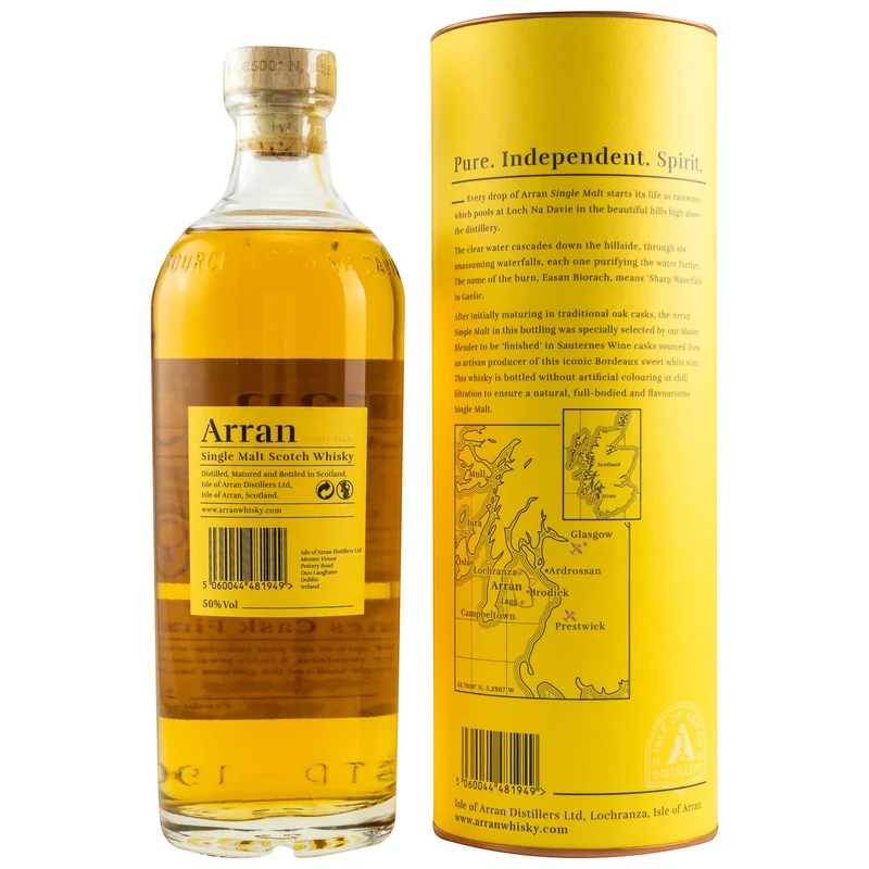 ARRAN - Sauternes Cask Finish - 50% Vol.