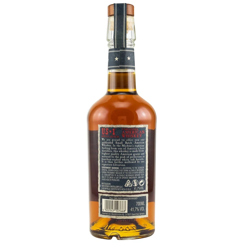 MICHTER`S - American Whiskey Small Batch ohne GP - 41,7% Vol.