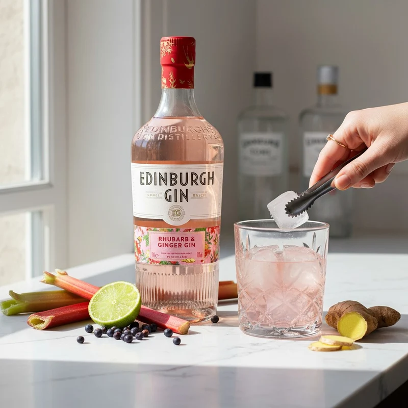 EDINBURGH GIN - Rhubarb & Ginger - 40% Vol.