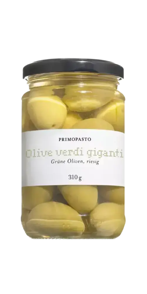 Grüne Riesenoliven 300g