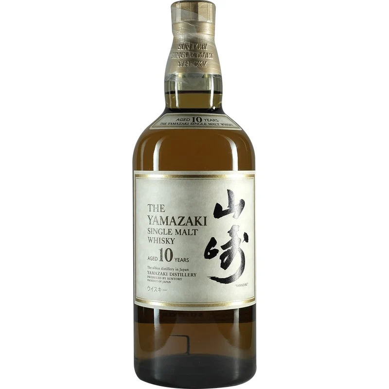 Suntory Yamazaki 10 Years / 10 Jahre white Label / weißes Label Old Design