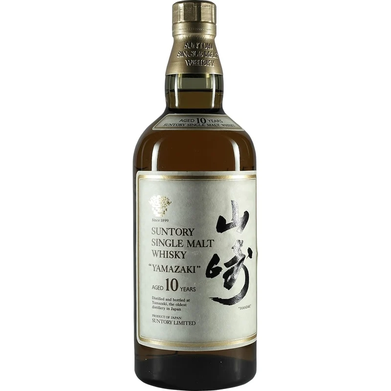 Suntory Yamazaki 10 Years / 10 Jahre white Label / weißes Label Old Design