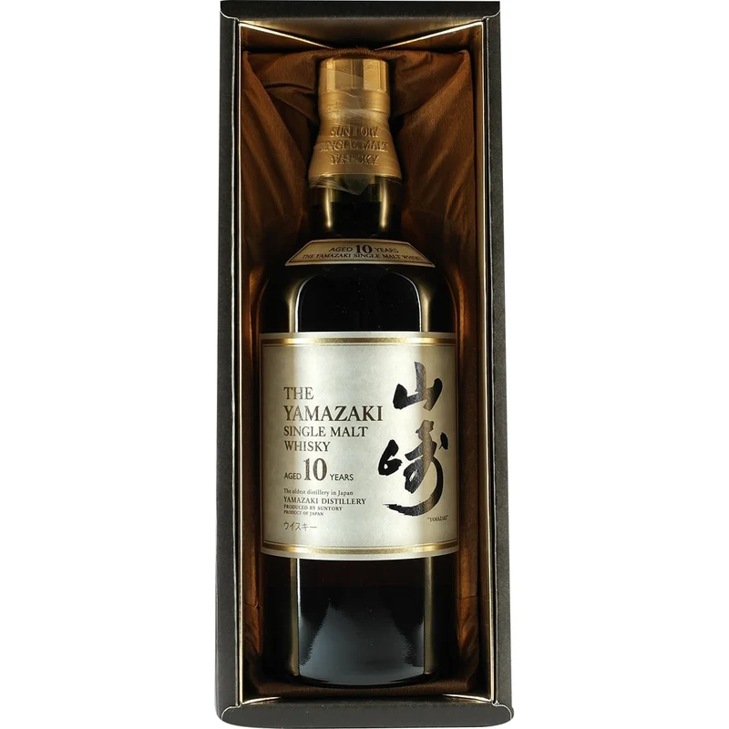 Suntory Yamazaki 10 Years / 10 Jahre white Label / weißes Label Old Design