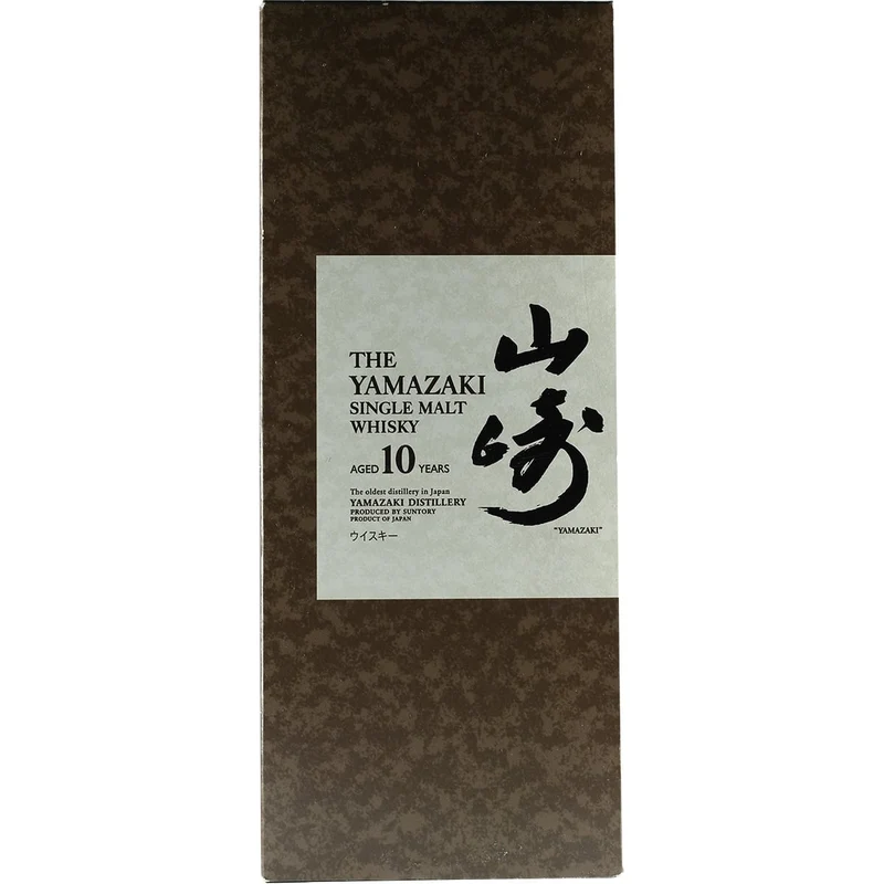 Suntory Yamazaki 10 Years / 10 Jahre white Label / weißes Label Old Design