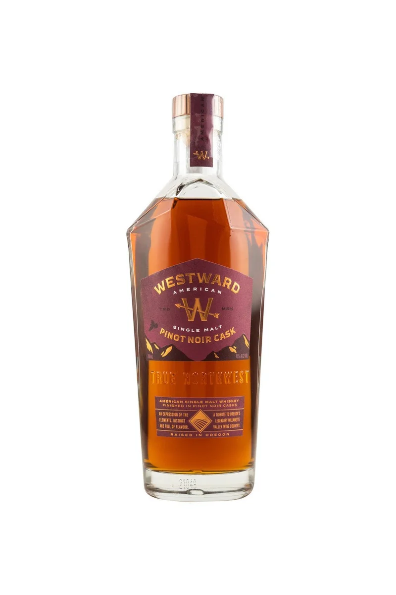 Westward American Single Malt Whiskey Pinot Noir Finish 45% vol. 700ml