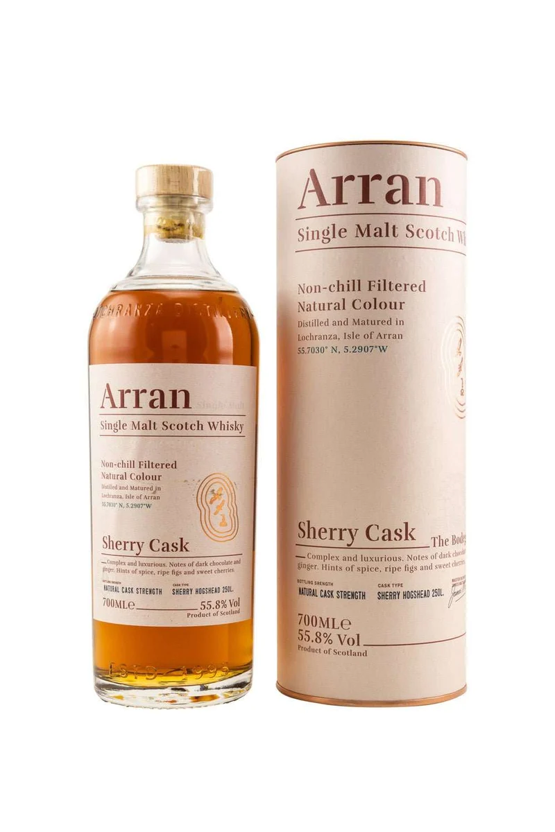 Arran Sherry Cask - The Bodega Cask Strength 55,8% vol. 700ml