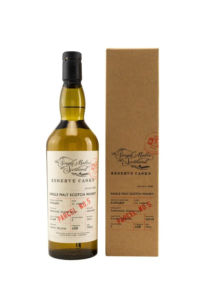 Teaninich Reserve Cask Parcel 5 Single Malts of Scotland (SMoS) 48% vol. 700ml