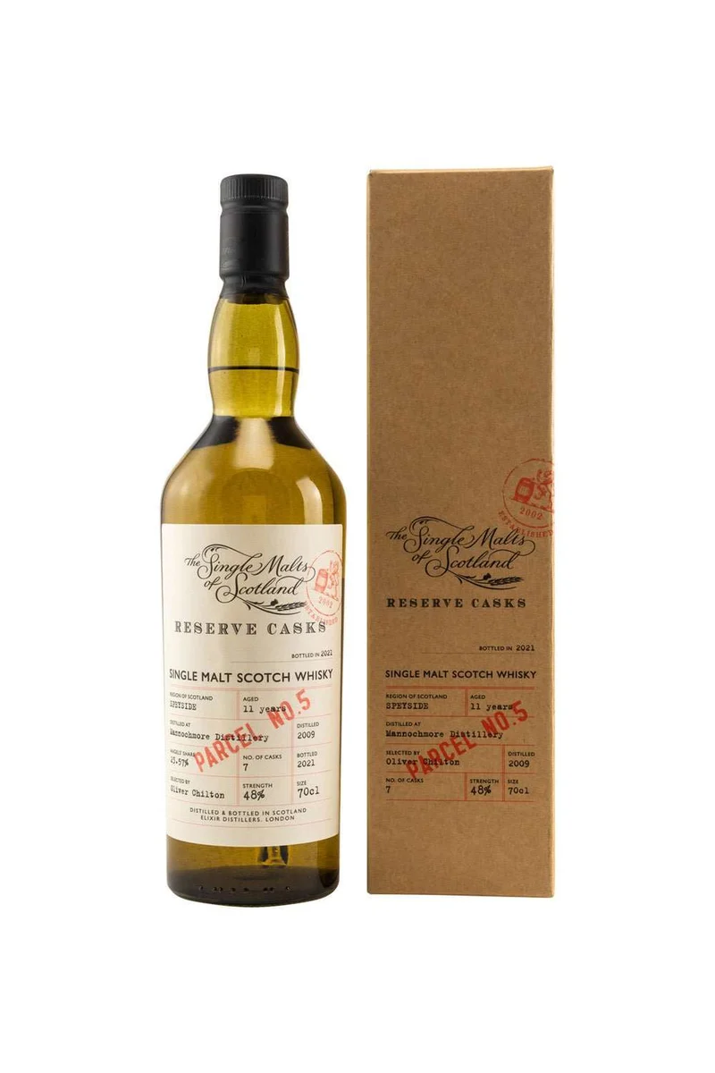 Mannochmore 2009 Reserve Cask Parcel 5 Single Malts of Scotland (SMoS) 48% vol. 700ml