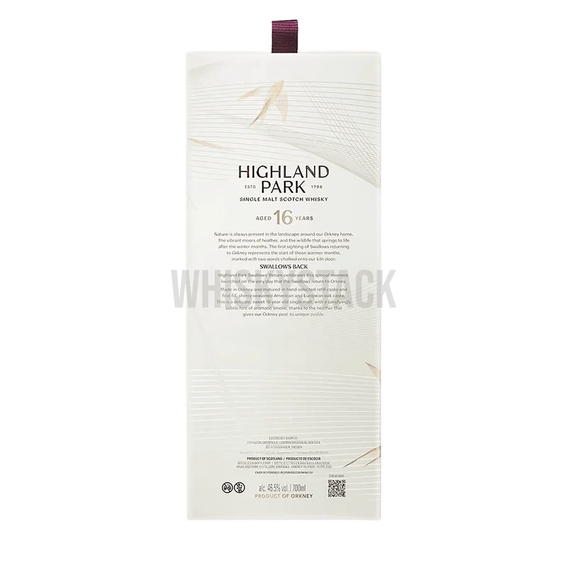Highland Park Swallow’s Return 16 Year Old