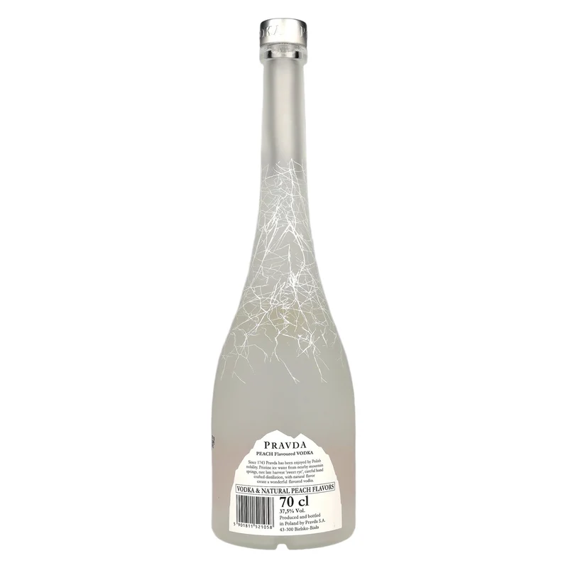 Pravda PEACH Flavored Vodka 37,5% Vol. 0,7l