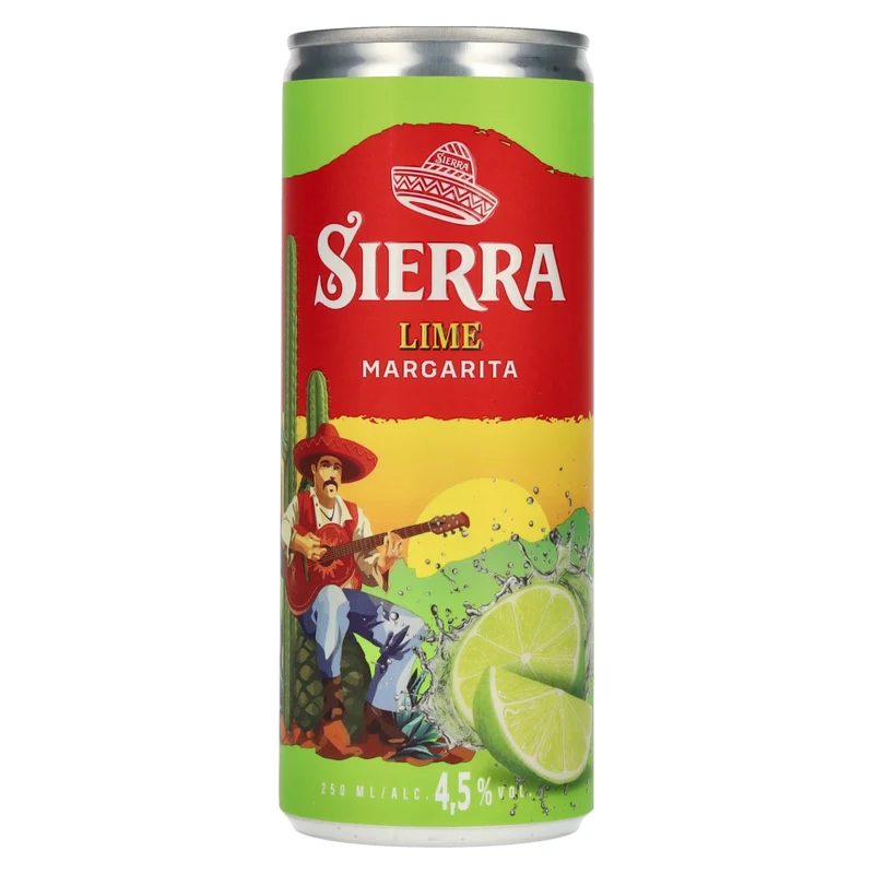 Sierra Lime Margarita 4,5% Vol. 12x0,25l Dosen Pfand