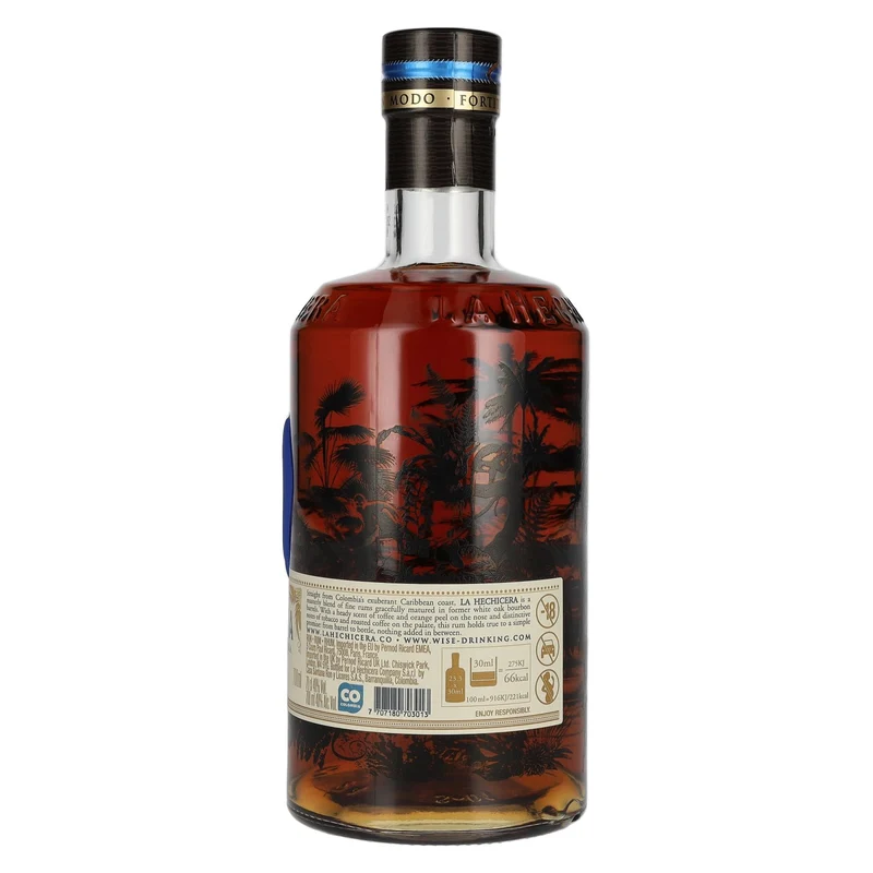 La Hechicera Ron Extra Añejo de Colombia RESERVA FAMILIAR 40% Vol. 0,7l