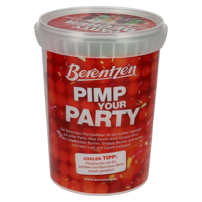 Berentzen Party Becher 16,3% Vol. 27x0,02l PET
