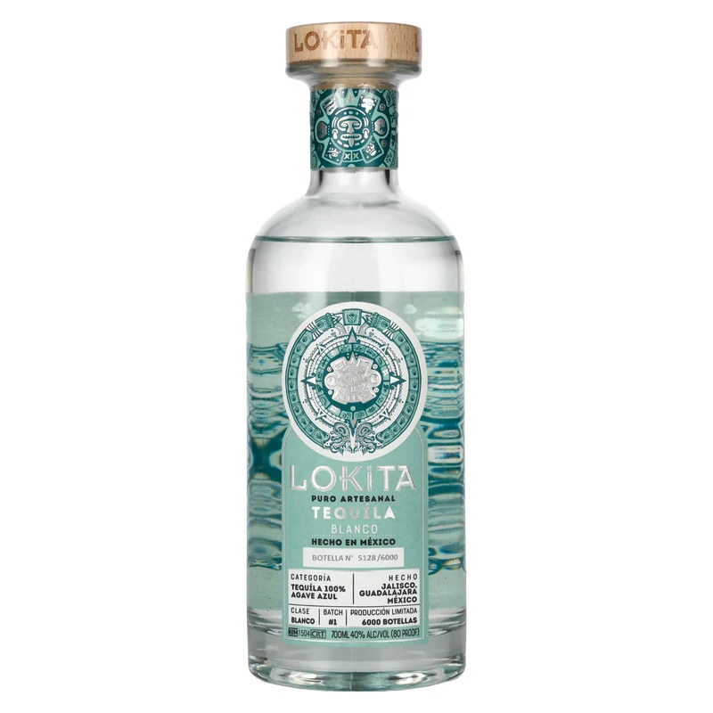Lokita Tequila Blanco Puro Artesanal 40% Vol. 0,7l