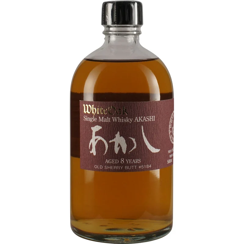 Eigashima Akashi Cask # 5184 Old Sherry Butt 8 Jahre
