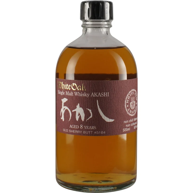 Eigashima Akashi Cask # 5184 Old Sherry Butt 8 Jahre