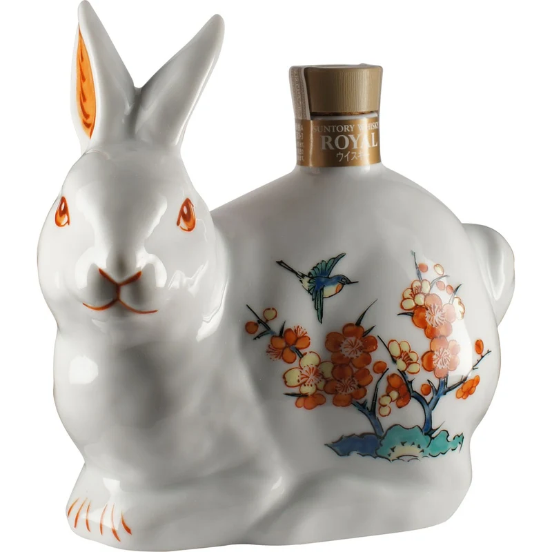 Suntory Royal Whisky Zodiac Sternzeichen Flasche " Hase"
