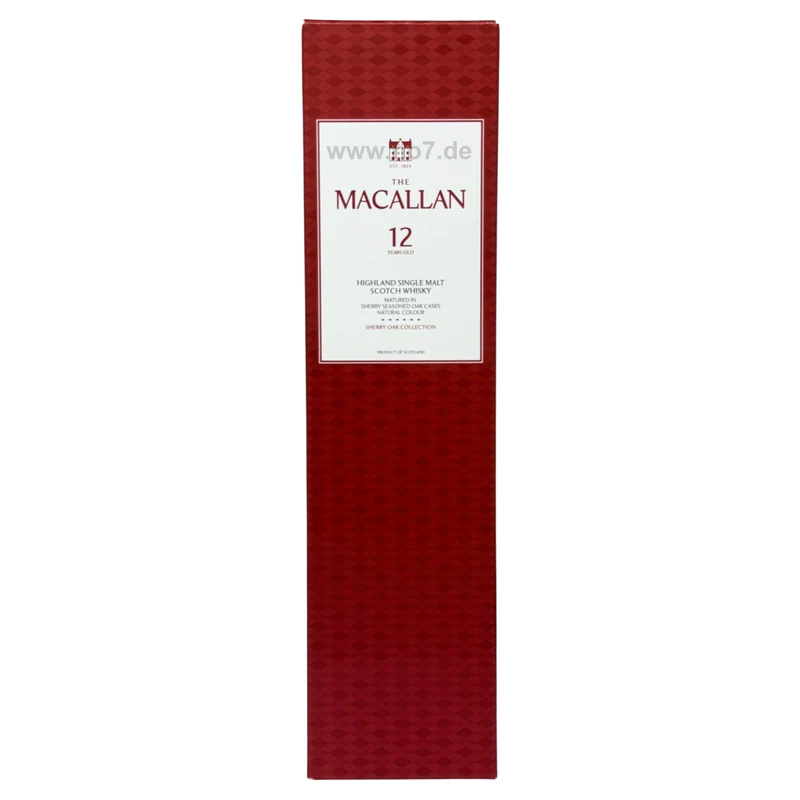 Macallan Sherry Oak Cask 12 Years 0,7l