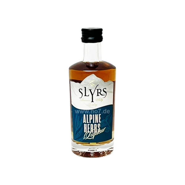 Slyrs Alpine Herbs Whisky Liqueur MINIATUR 0,05l