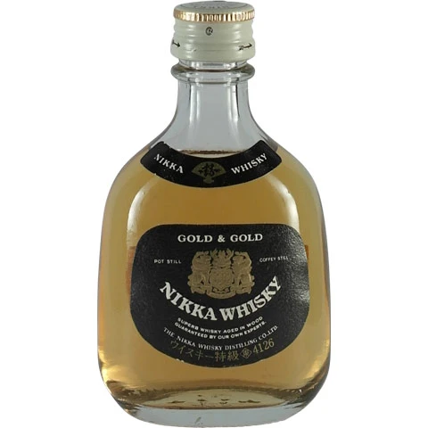 Nikka G&G Gold Whisky Miniatur 50ml
