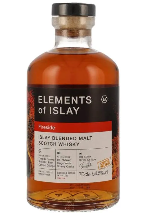 X Elements of islay Fireside 2024 Islay blend scotch whisky 0,7l 54,5 % vol