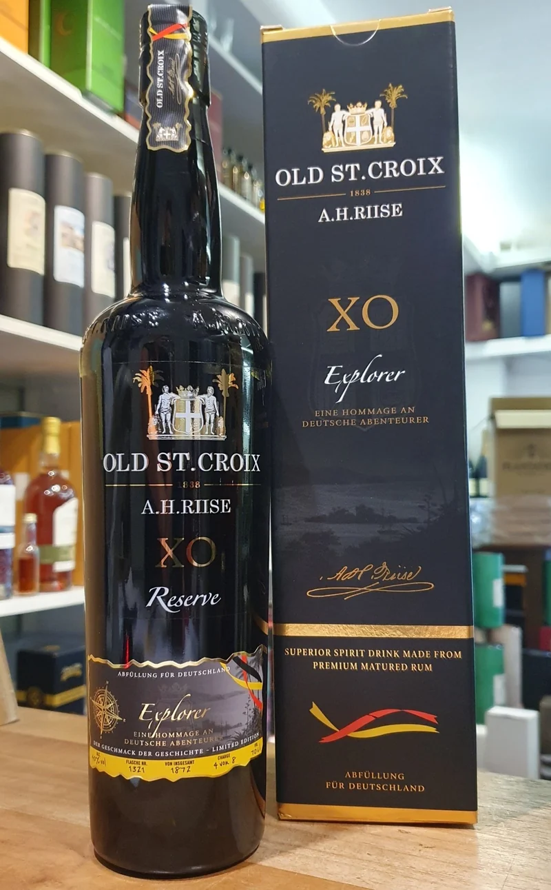 A.H.Riise Old st.croix Explorer Germany 2024 0,7l 40% vol. Rum limited
