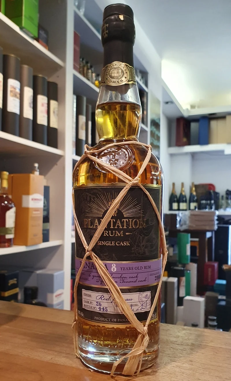 Plantation Panama 2008 2016 red PdC #26 0,7l 42% vol. single cask Rum Planteray
